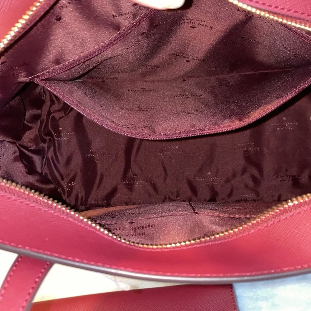 🤩BEAUTIFUL KATE SPADE ♠️ Staci pvc large tote set - Picture 11 of 16